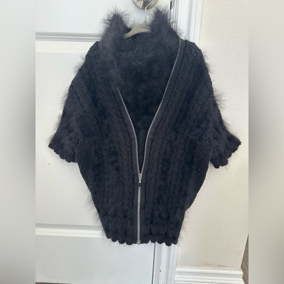 Chanel Angora Fur Sweater